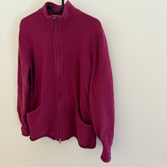 Title Nine Wool Blend Zip Up Sweater - Picture 4 of 8